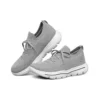 Go Walk Evolution Ultra Low-Top “Cinza Claro”