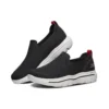 Go Walk Evolution Ultra Low Top Preto/Vermelho