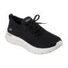 Go Walk Flex “Early Morning – Preto Branco”