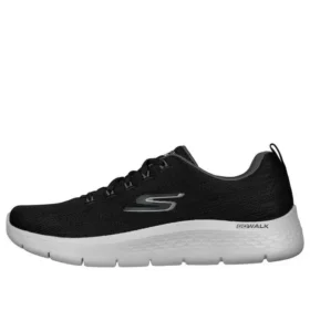 Go Walk Flex Sapatos com atacadores “Preto Cinza”