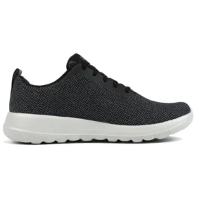 Go Walk Max de cano baixo “Preto Branco”