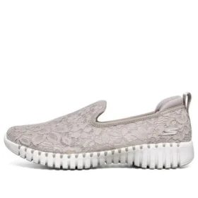 Go Walk Smart Mocassim Cinza/Castanho