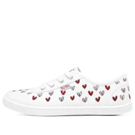Goldcrown x Skechers Bobs B Cool Sapatilha de cano baixo Branco/Vermelho