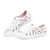 Goldcrown x Skechers Bobs B Cool Sapatilha de cano baixo Branco/Vermelho
