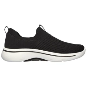 Gowalk Arch Fit “Preto Branco”