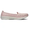H2 Go Sapatos Slip-on de Canela Baixa Rosa/Vermelho