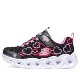 Heart Lights Low-Top K Preto/Rosa