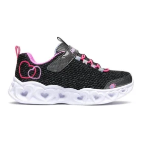 Heart Lights Low-Top K Preto/Rosa