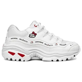Hello Kitty x Skechers Bate-sola Branco