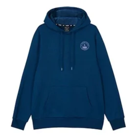 Hoodie com Estampado “Azul Preto Branco”