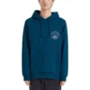 Hoodie com Estampado “Azul Preto Branco”