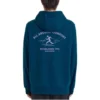 Hoodie com Estampado “Azul Preto Branco”