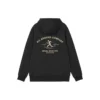 Hoodie com Estampado “Azul Preto Branco”