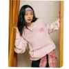 Hoodie com Estampado “Rosa”