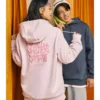 Hoodie com Estampado “Rosa”