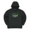 Hoodie com gráfico “Preto Verde Bege Vermelho Cinza”
