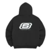 Hoodie com logótipo impresso “Preto Branco”