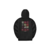 Hoodies com logótipo CNY impresso “Preto”