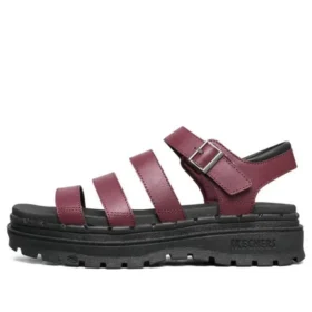 Jammers Poppin” Sandália com tiras “Burgundy”