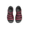 Jammers Poppin” Sandália com tiras “Burgundy”