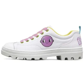 Jeremyville x Skechers Roadies Sapatos de lona de cano baixo Branco