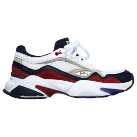 Kraz Wiley Baixo Branco/Azul/Vermelho