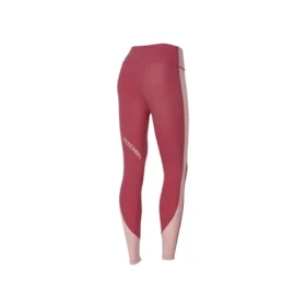 Leggings de fitness justas em malha com estampado de letras “Borgonha”