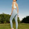 Leggings de treino com logótipo impresso “Teal”
