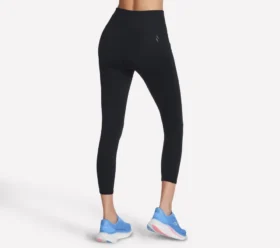 Leggings Go Walk Rib Mix de cintura alta e comprimento 7/8