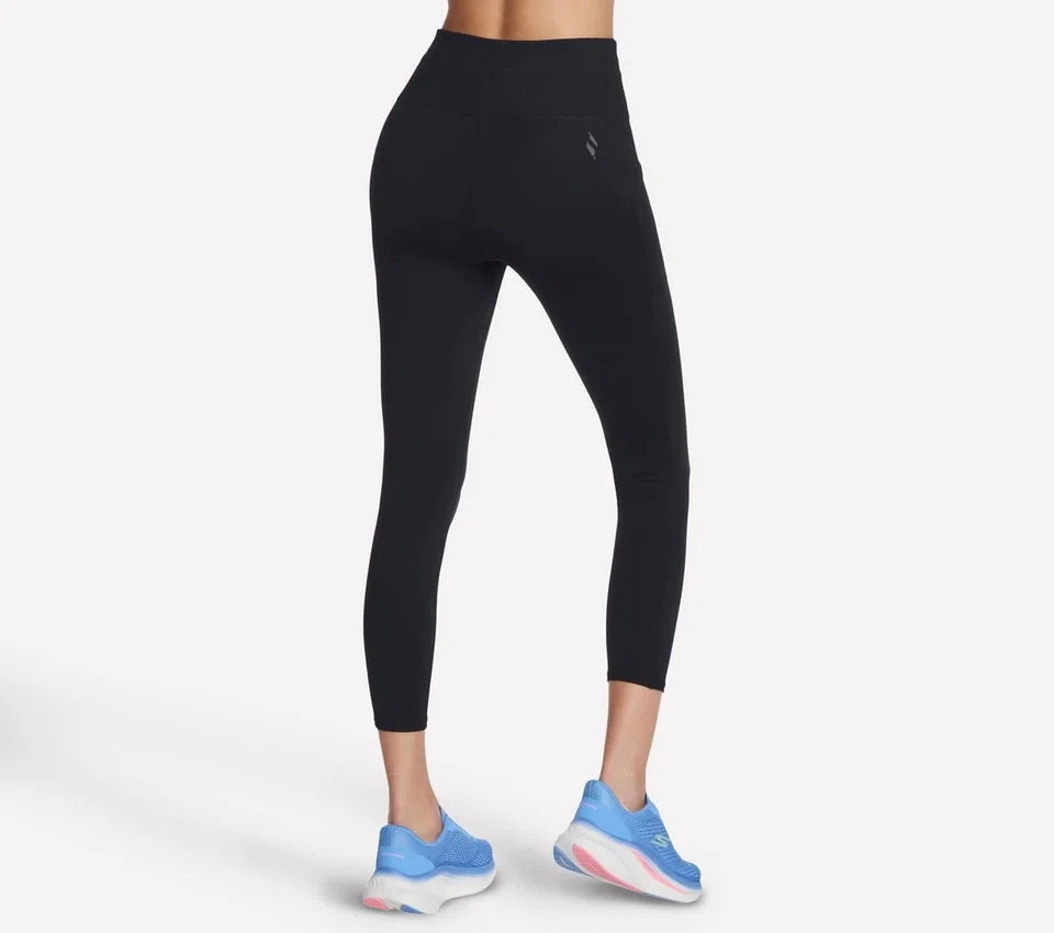 Leggings Go Walk Rib Mix de cintura alta e comprimento 7/8 Leggings Go Walk Rib Mix de cintura alta e comprimento 7/8