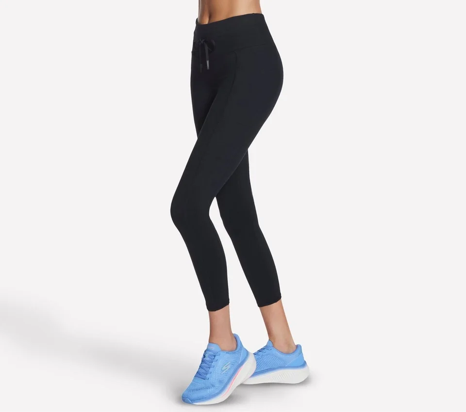 Leggings Go Walk Rib Mix de cintura alta e comprimento 7/8 Leggings Go Walk Rib Mix de cintura alta e comprimento 7/8