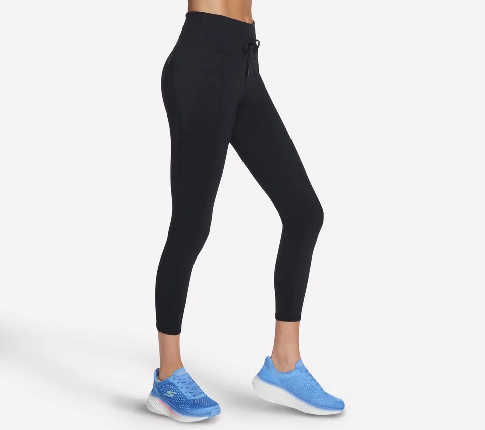 Leggings Go Walk Rib Mix de cintura alta e comprimento 7/8 Leggings Go Walk Rib Mix de cintura alta e comprimento 7/8