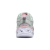 “Light Heart Lights Love Spark” para menina “Cinza Rosa”