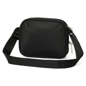 Mala de ombro com logótipo “Preto Branco Amarelo”