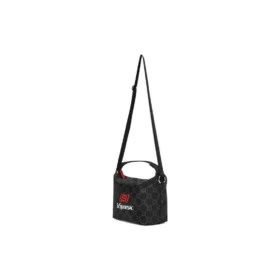 Mala de ombro Fashion “Preto Vermelho”