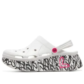 Max Cushioning Foamies “Branco Preto Rosa”