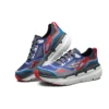 Max Cushioning Premier “Cinza Azul-marinho Vermelho”