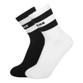 Meias desportivas, pacote de 2 “Preto Branco” Meias desportivas, pacote de 2 “Preto Branco”