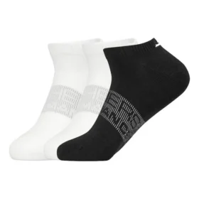 Meias desportivas, pacote de 3 “Branco Preto”