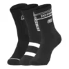 Meias desportivas, pacotes de 3 “Preto Branco”