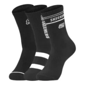 Meias desportivas, pacotes de 3 “Preto Branco”