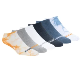 Meias invisíveis em algodão tie-dye – Embalagem de 6 Meias invisíveis em algodão tie-dye – Embalagem de 6