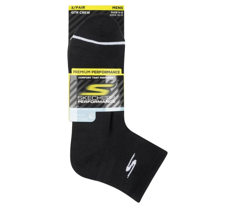 Meias Premium Básicas de Corte Curto – Pacote de 3 Meias Premium Básicas de Corte Curto – Pacote de 3