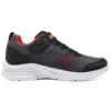 Microspec – Sapatilhas de desporto Zovox “Preto Cinza Vermelho”