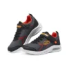 Microspec – Sapatilhas de desporto Zovox “Preto Cinza Vermelho”