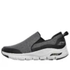 Mocassins Arch Fit Cinza/Preto