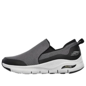 Mocassins Arch Fit Cinza/Preto