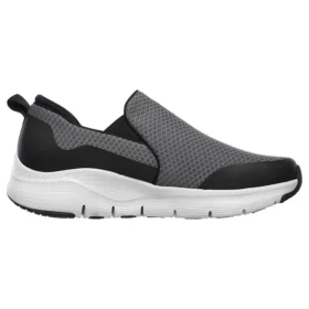 Mocassins Arch Fit Cinza/Preto