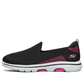 Mocassins Go Walk 5 “Preto Rosa Vermelho”