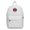 Mochila casual de grande capacidade “Branco Vermelho”